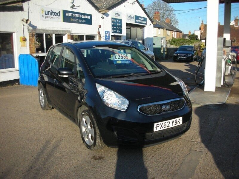 Black Used 2012 Kia Venga 2 Hatchback | £2,695 (A bit pricey) - Image 1/4