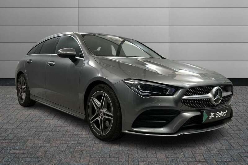 Grey Used 2021 Mercedes CLA220 Shooting Brake AMG Line Premium Plus Estate | £23,450 (Fair price) - Image 1/4