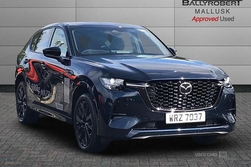Blue New 2025 Mazda CX-60 Homura-Line SUV | £42,995 (A bit pricey) - Image 1/1