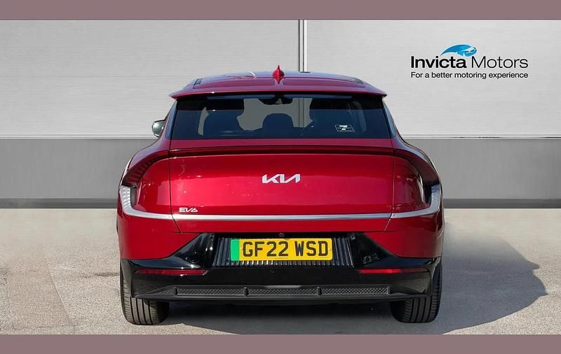 Used Kia EV6 Air 166 kW (226 HP) 2022 Red SUV
