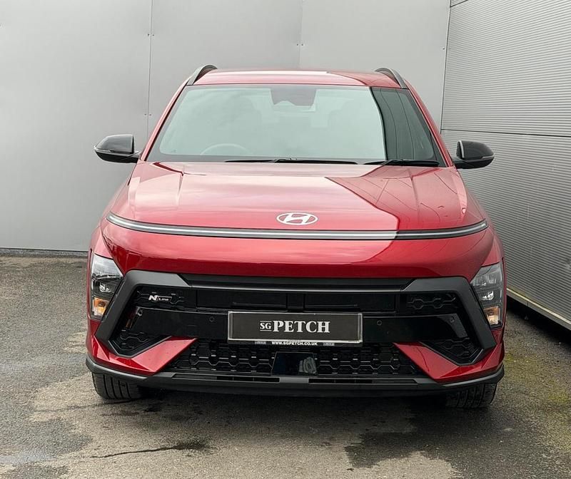 Red Used 2025 Hyundai Kona N Line SUV | £26,995 (Expensive) - Image 1/4