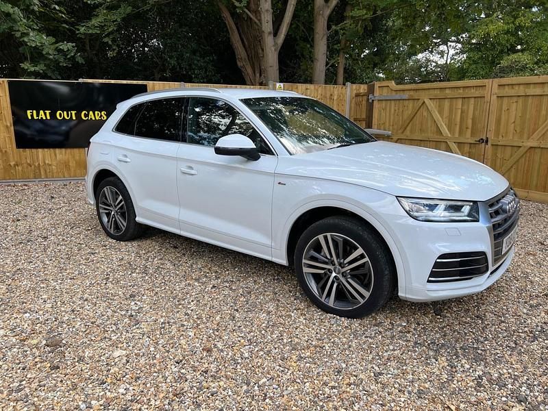 White Used 2018 Audi Q5 S-Line SUV | £16,000 (Fair price) - Image 1/4