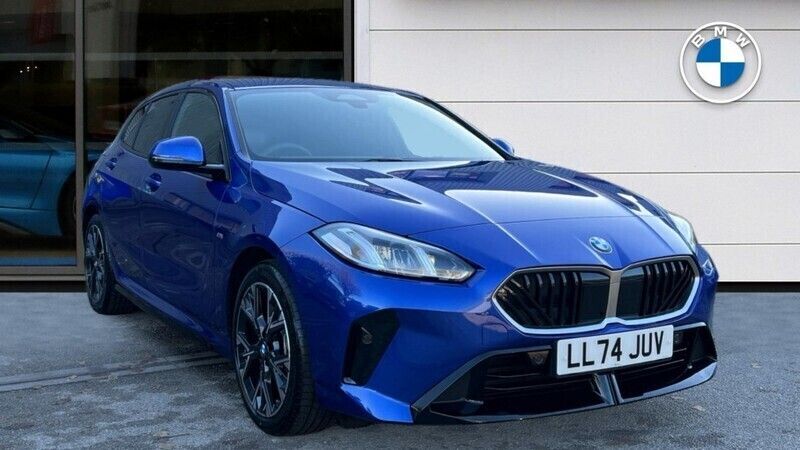 Blue Used 2024 BMW 120 M Sport Hatchback | £26,806 (Good price) - Image 1/4