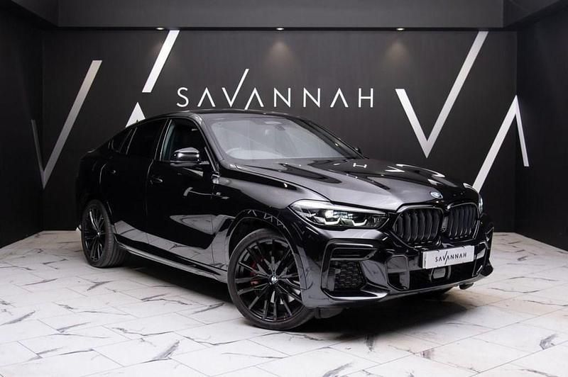 Black Used 2022 BMW X6 M Sport SUV | £47,990 (Fair price) - Image 1/4