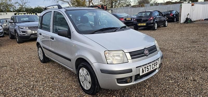 Silver Used 2008 Fiat Panda Dynamic Hatchback | £1,795 (Fair price) - Image 1/4