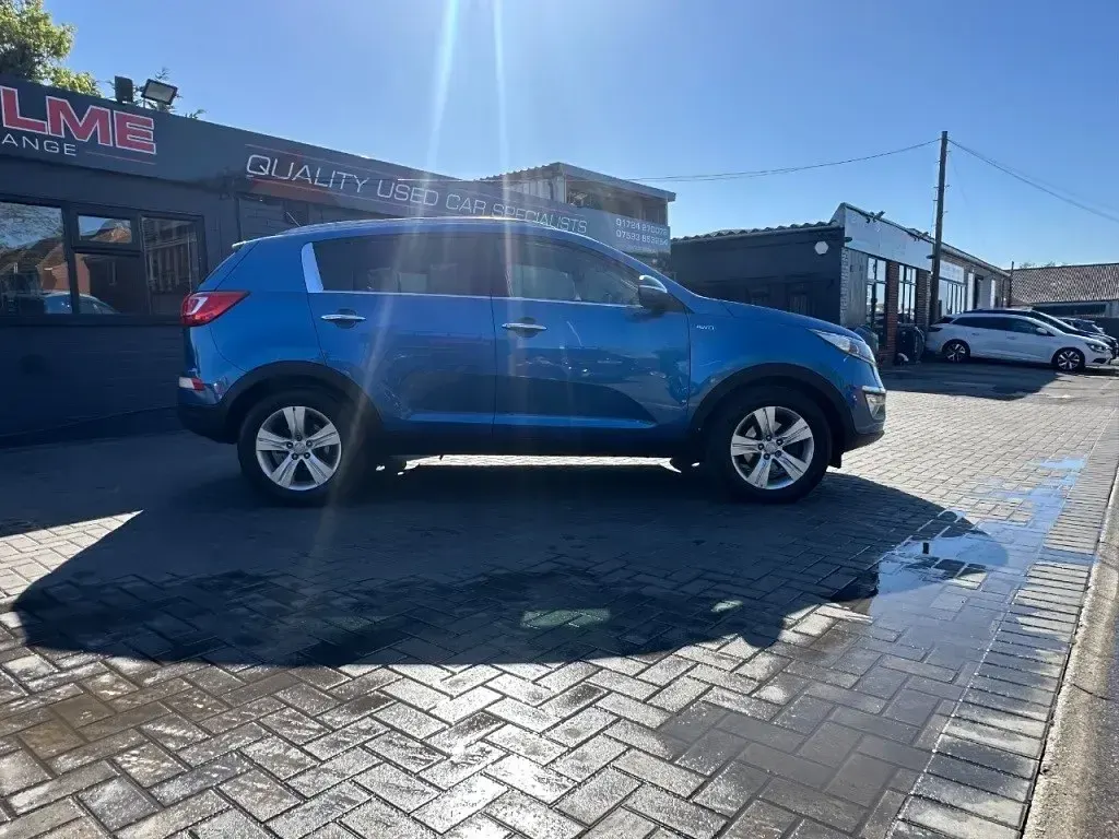 Usado Kia Sportage 2013 Azul SUV