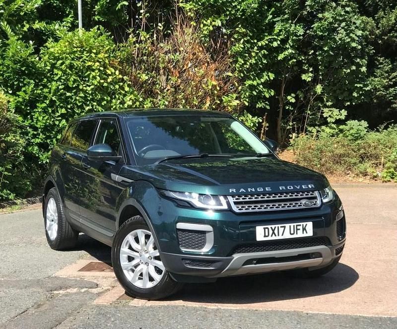 Green Used 2017 Land Rover Range Rover evoque SE SUV | £13,994 (Good price) - Image 1/4