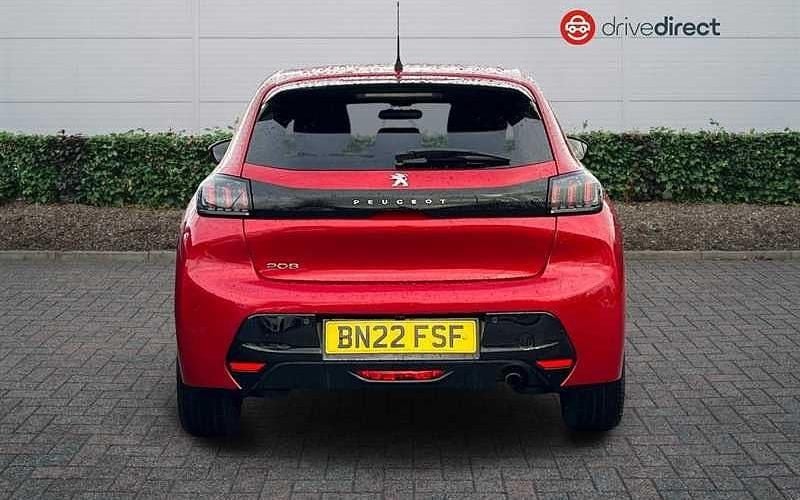 Used Peugeot 208 Allure Premium 102 HP (75 kW) 2022 Red Hatchback
