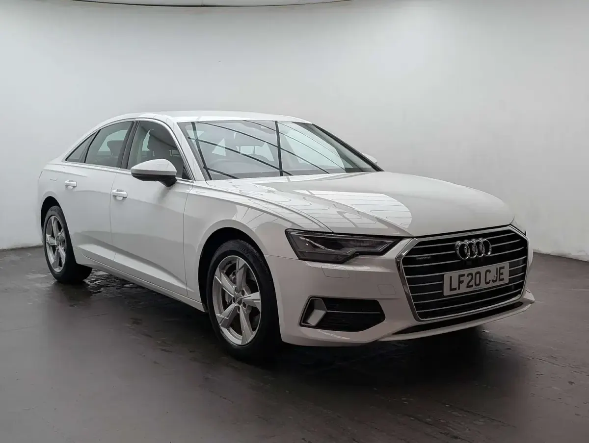 Used Audi A6 Sport 245 HP (180 kW) 2020 White Sedan