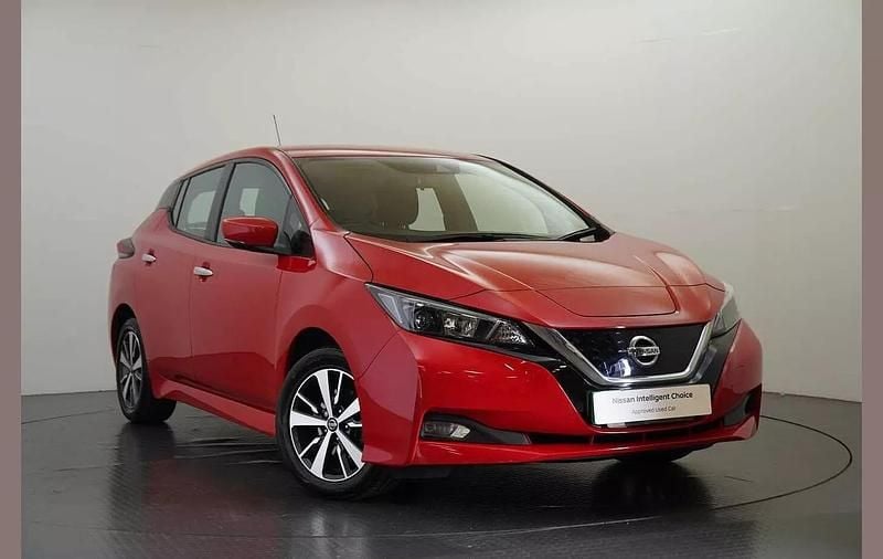 Red Used 2022 Nissan Leaf Acenta Hatchback | £10,198 (Fair price) - Image 1/3