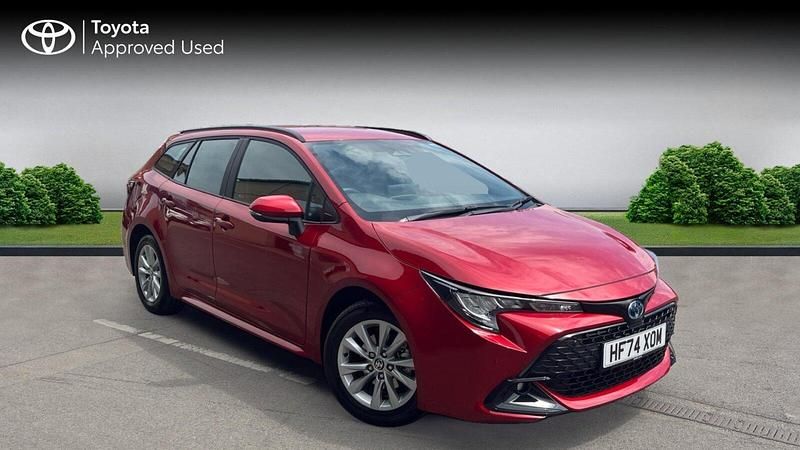 Red Used 2024 Toyota Corolla Estate | £23,086 (Good price) - Image 1/4