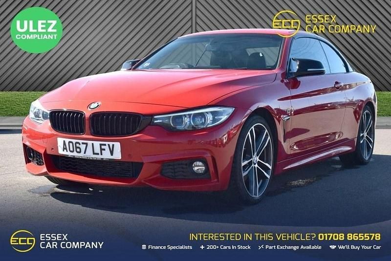 Red Used 2017 BMW 420 M Sport Cabriolet | £17,280 (Fair price) - Image 1/4