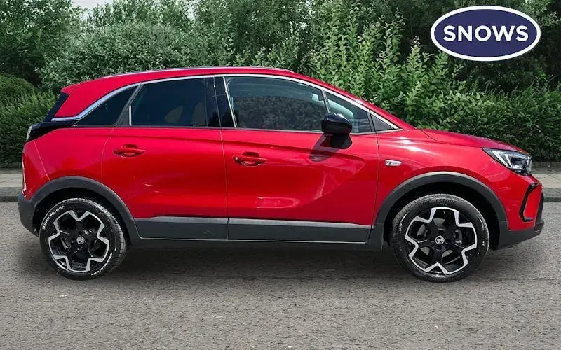 Used Vauxhall Crossland Ultimate 131 HP (96 kW) 2023 Red SUV