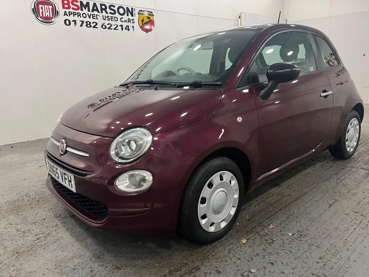 Used Fiat 500 Pop 69 HP (50 kW) 2015 Red Hatchback