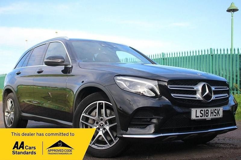 Used Mercedes GLC220 AMG line 170 HP (125 kW) 2018 Black Estate