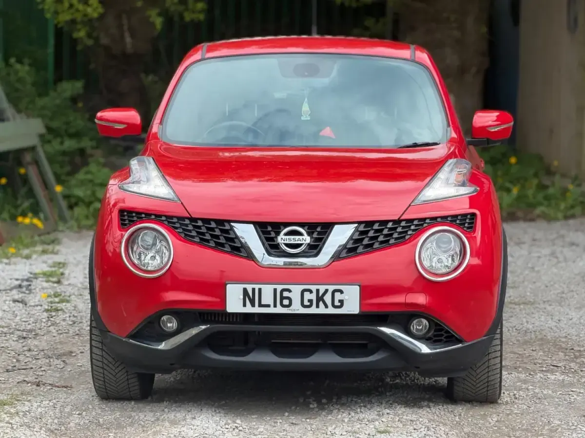 Używany Nissan Juke Tekna 2016 Czerwony SUV