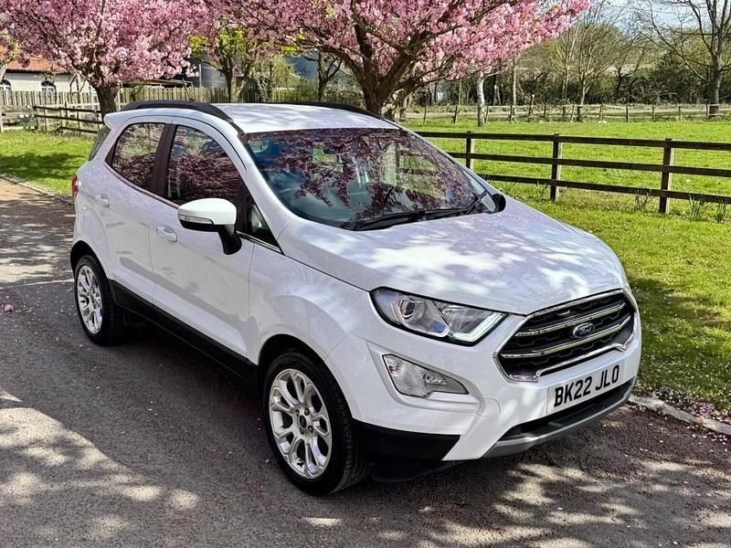 Used Ford Ecosport Titanium 125 HP (91 kW) 2022 White SUV