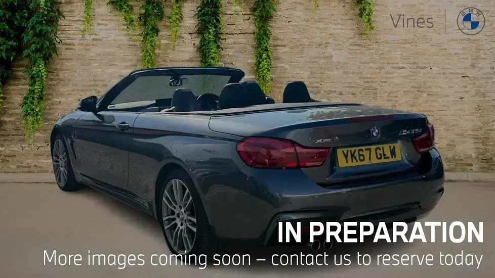 Used BMW 435 M Sport 309 HP (227 kW) 2018 Grey Cabriolet