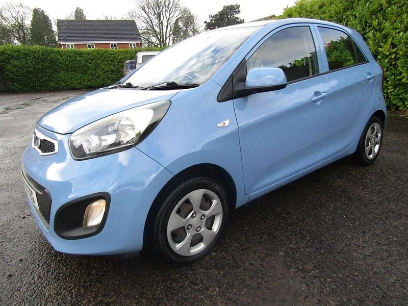 Used Kia Picanto 2012 Blue Hatchback