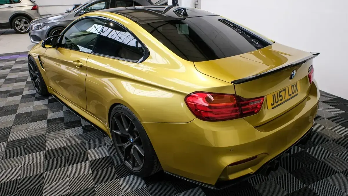 Used BMW M4 Sport Line 2015 Yellow Coupe