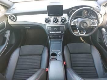 Used Mercedes CLA220 AMG line 177 HP (130 kW) 2017 White Sedan