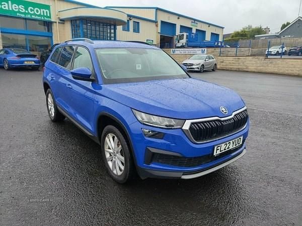 Used Skoda Kodiaq SE 2022 Blue SUV