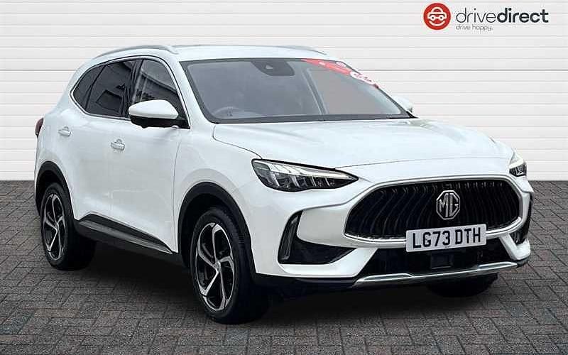 Metallic white pearl Used 2023 MG HS Trophy SUV | £17,399 (Fair price) - Image 1/4