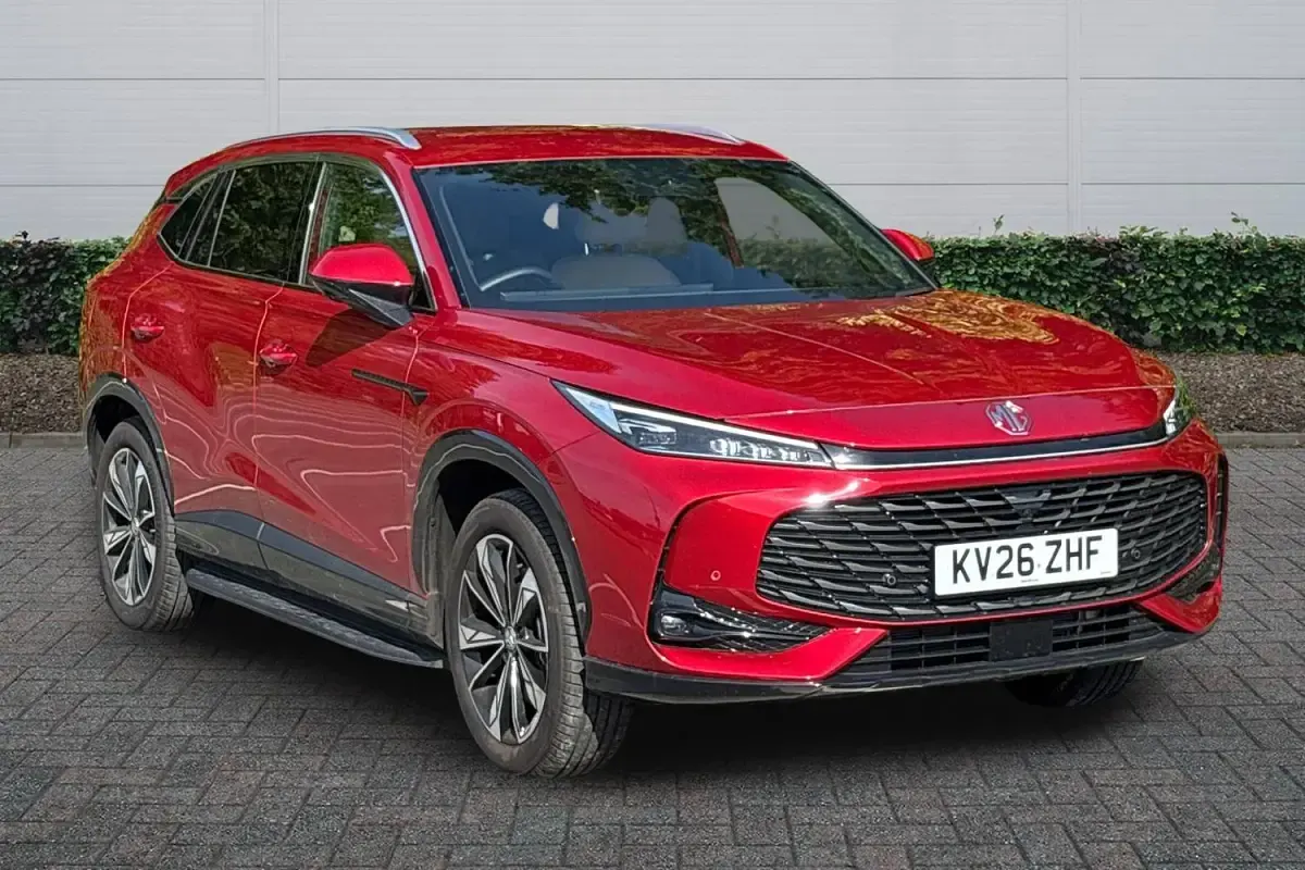New MG HS Trophy 2026 Red SUV