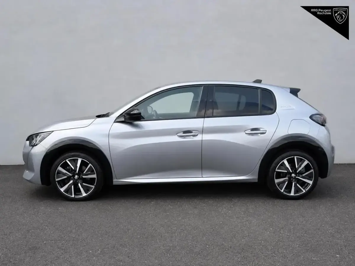 Used Peugeot 208 GT-line 129 HP (94 kW) 2020 Grey Hatchback