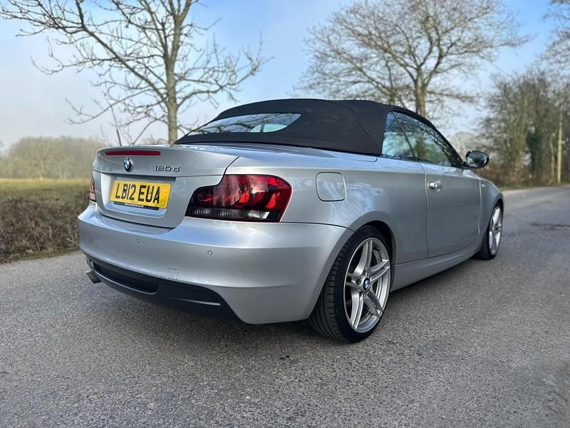 Used BMW 120 Cabriolet Sport Line 2012 Silver Cabriolet
