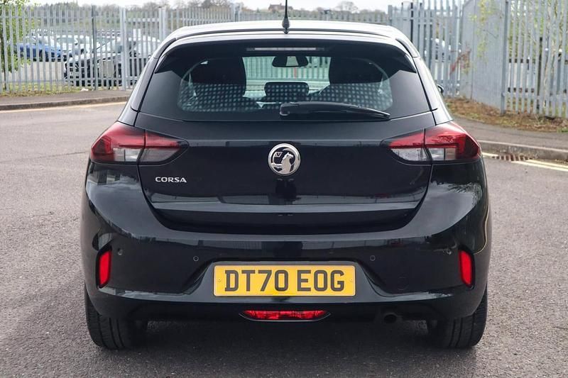 Used Vauxhall Corsa 74 HP (54 kW) 2021 Black Hatchback