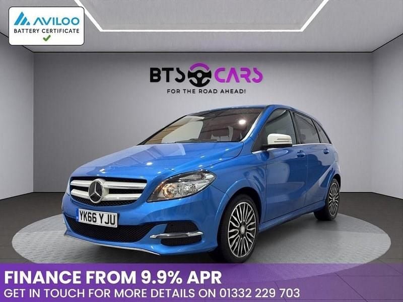 Blue Used 2016 Mercedes B250e Electric Art MPV | £7,285 - Image 1/4