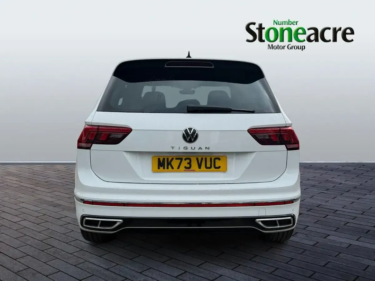 Used VW Tiguan R-line Edition 150 HP (110 kW) 2023 White SUV