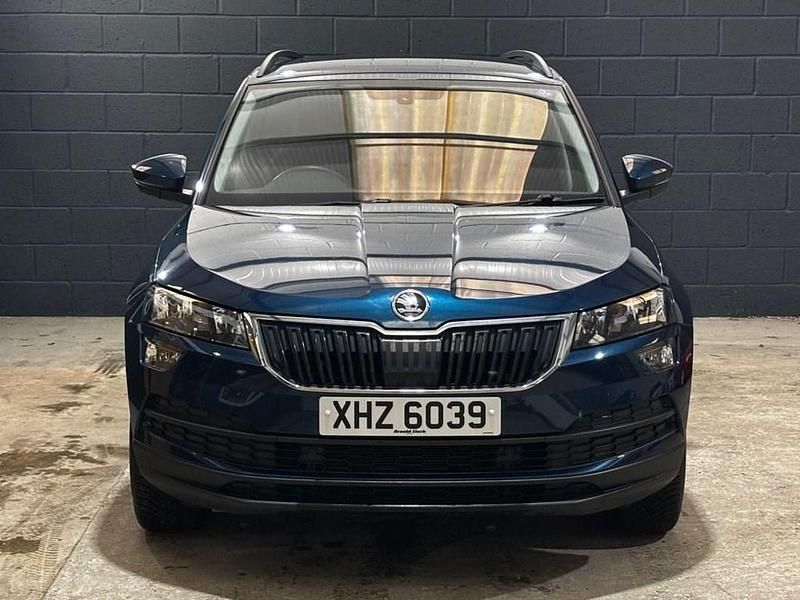 Used Skoda Karoq SE Technology 150 HP (110 kW) 2020 Blue SUV
