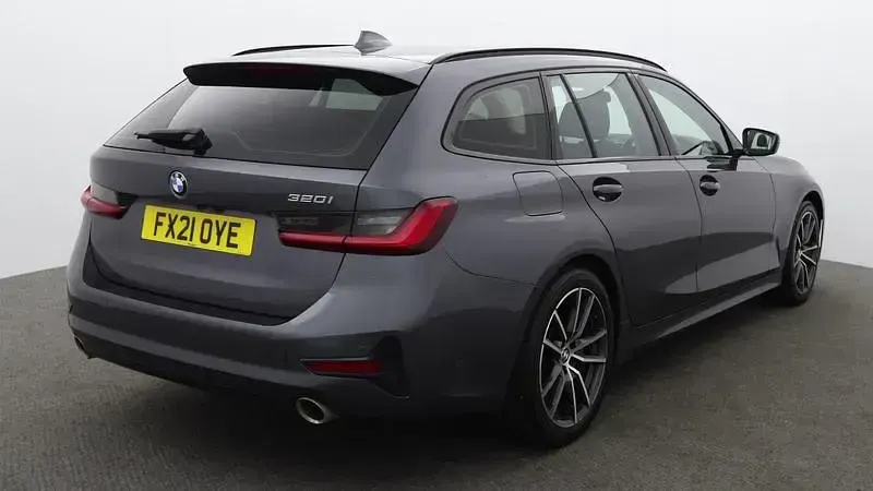Used BMW 320 Sport Line 184 HP (135 kW) 2021 Grey Estate
