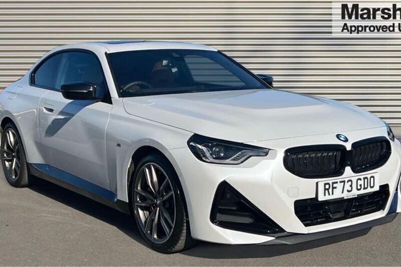 White Used 2023 BMW M240 M Sport Coupe | £39,750 (Fair price) - Image 1/4