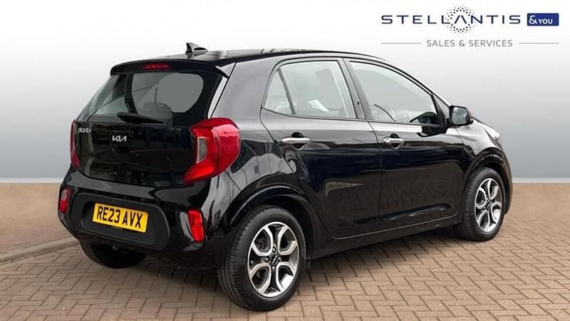 Used Kia Picanto 67 HP (49 kW) 2023 Blue Hatchback