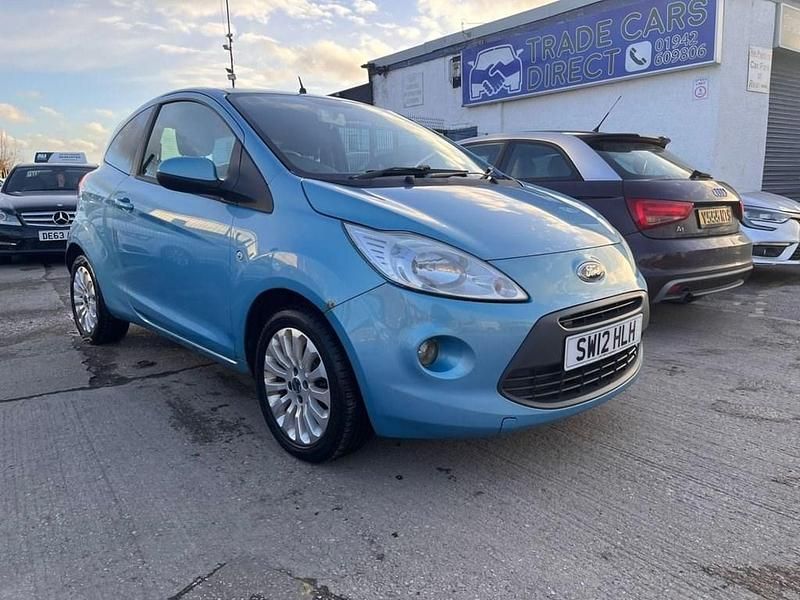 Used Ford Ka Zetec 69 HP (50 kW) 2012 Blue Hatchback