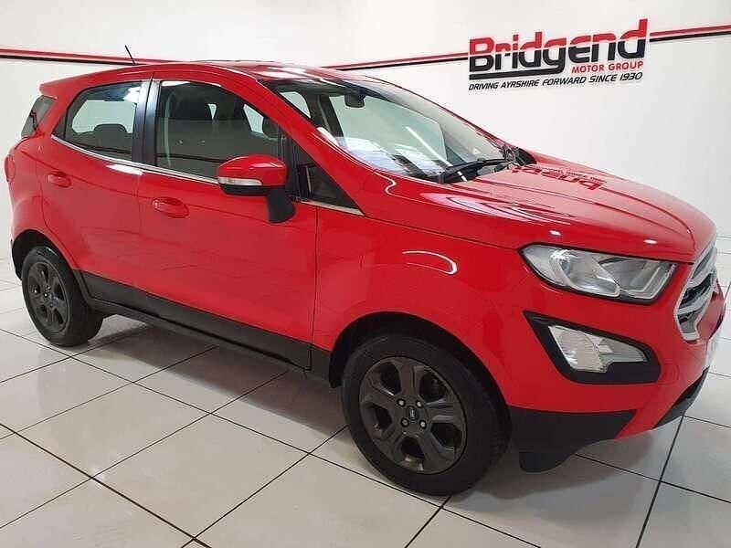 Used Ford Ecosport Zetec 2019 Red SUV
