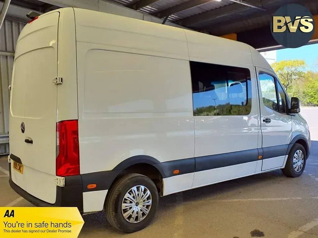 Used Mercedes Sprinter 143 HP (105 kW) 2019 White Van