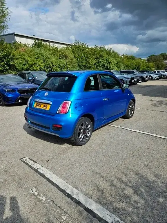 Used Fiat 500S S 2014 Blue Hatchback