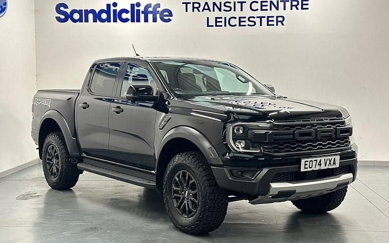 Shadow black (metallic paint) Used 2024 Ford Ranger Raptor Pickup | £49,000 (Good price) - Image 1/4