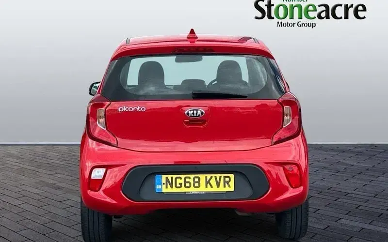 Used Kia Picanto 84 HP (61 kW) 2019 Red Hatchback