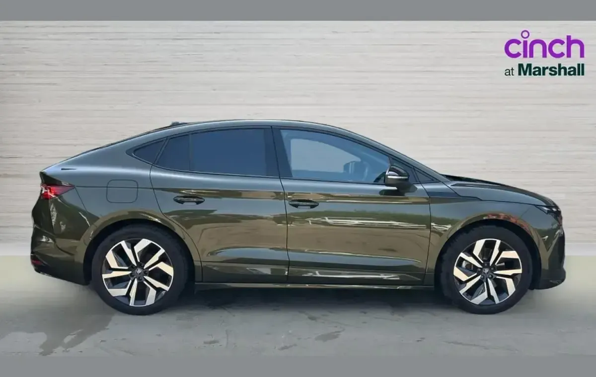 Used Skoda Enyaq iV SportLine 210 kW (286 HP) 2025 Green SUV