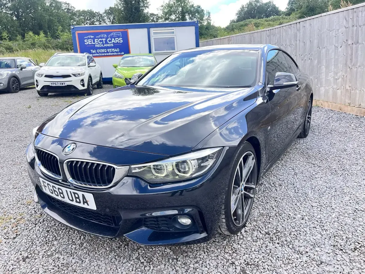 Used BMW 420 Coupé M Sport 190 HP (139 kW) 2018 Black Coupe