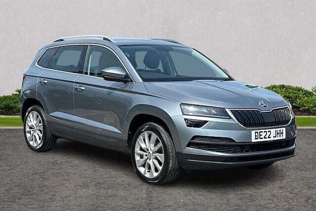 Grey Used 2022 Skoda Karoq SE L SUV | £17,882 (Fair price) - Image 1/4