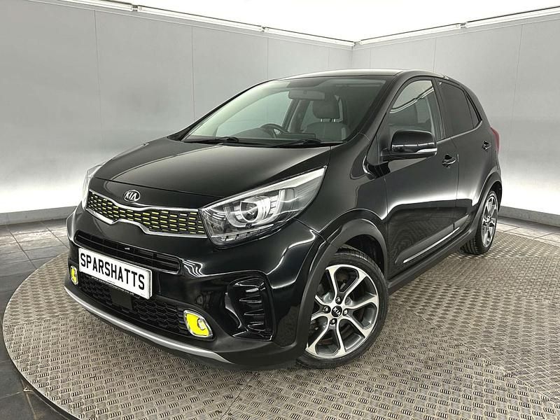 Used Kia Picanto X-Line 84 HP (61 kW) 2019 Black Hatchback