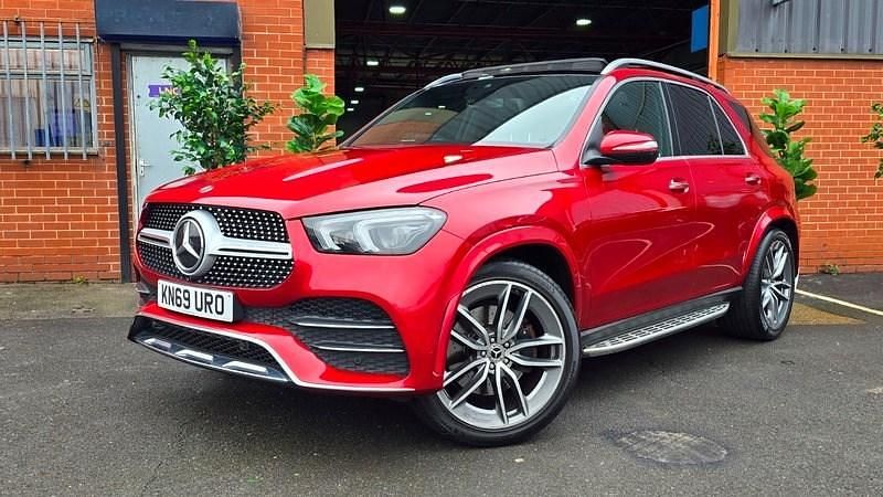 Used Mercedes GLE400 AMG line 2019 Red SUV