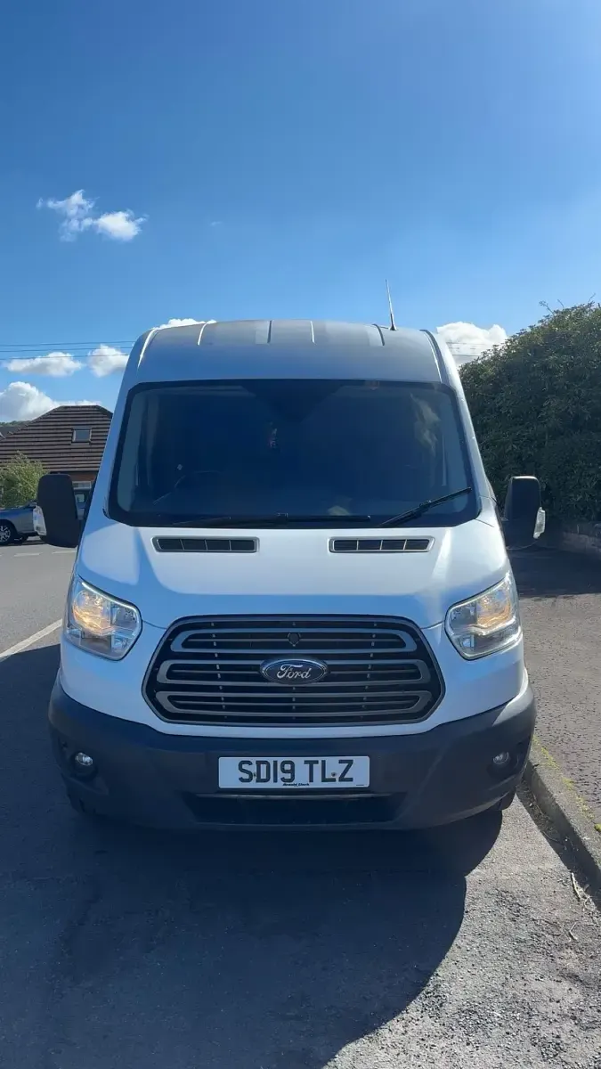 Used Ford Transit 130 HP (95 kW) 2019 White Van