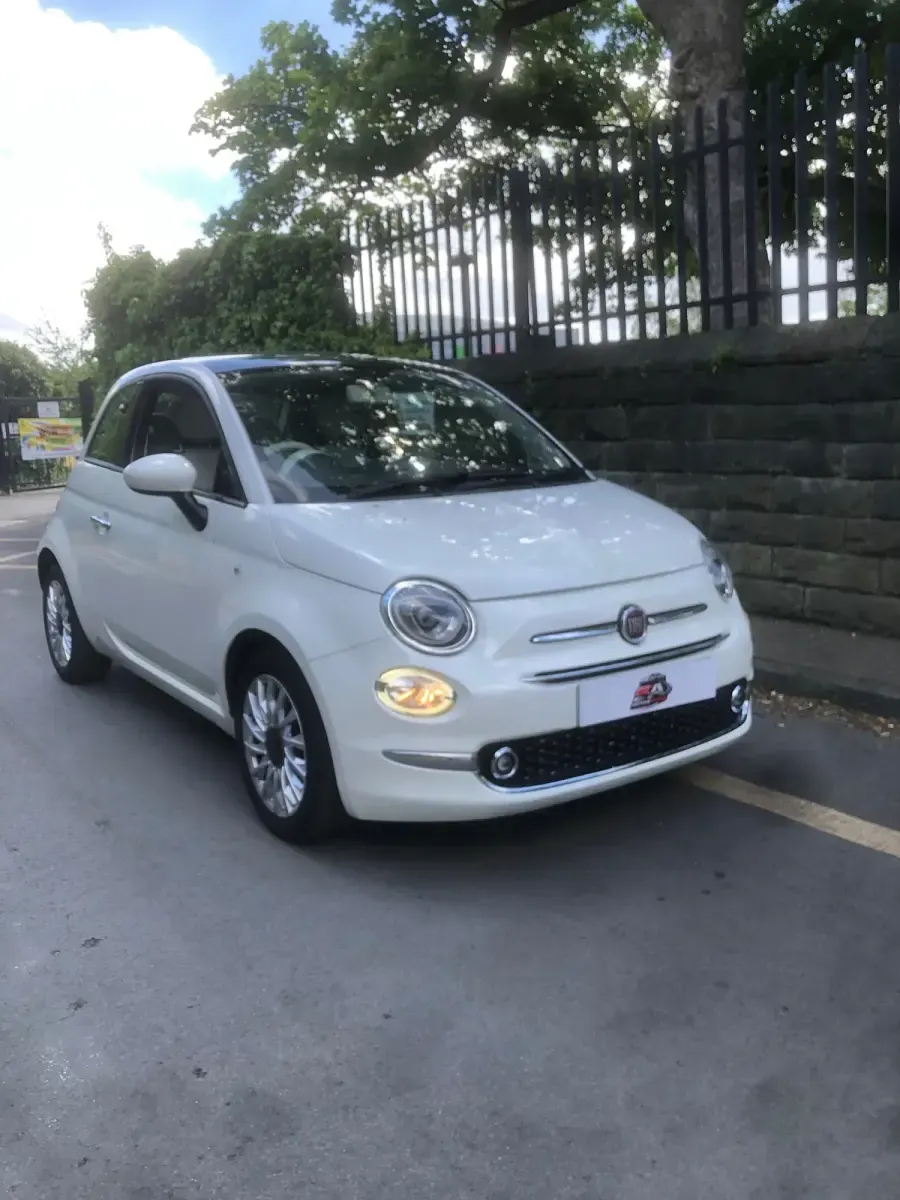 Usado Fiat 500 Lounge 69 CV (50 kW) 2017 Blanco Utilitario